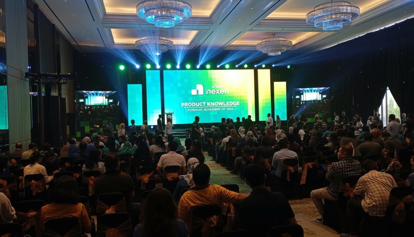 Launching perumahan Nexen.