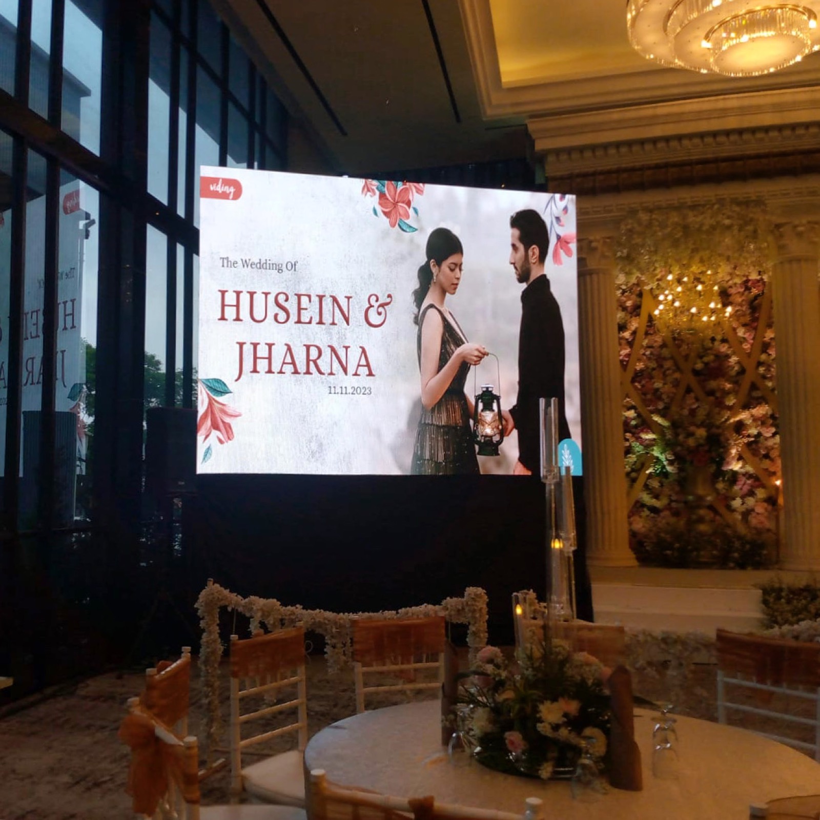 Left wing wedding Husein & Jharna.